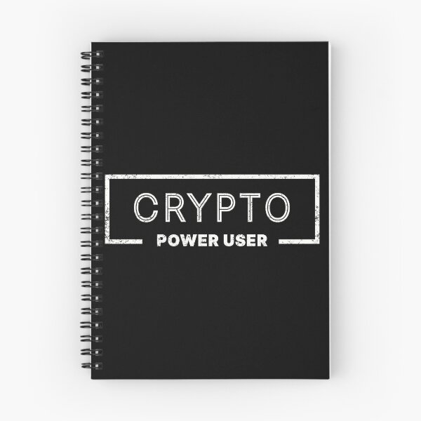 Item preview, Crypto Power User designed and sold by WhitepaperStyle.