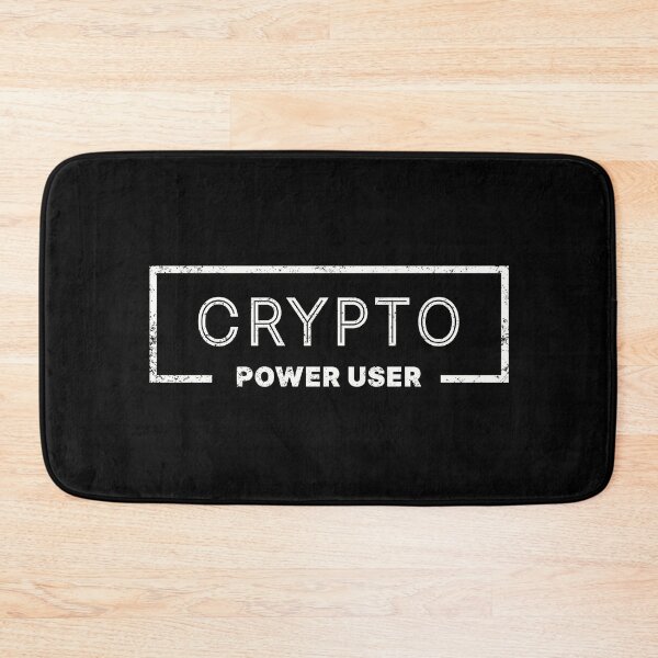 Item preview, Crypto Power User designed and sold by WhitepaperStyle.