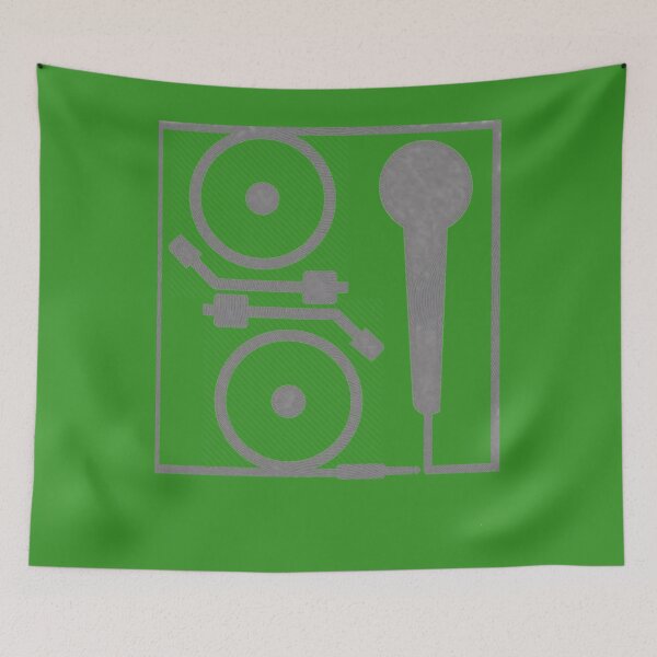 Item preview, 2 turntables and a microphone   	 designed and sold by fjvaioxhfu52.