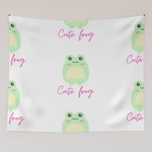 Item preview, Cute Frog 1 designed and sold by MerchQuiTue.