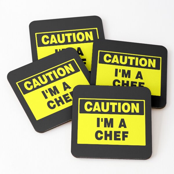 Item preview, Caution I'm A Chef designed and sold by AASparksDesigns.