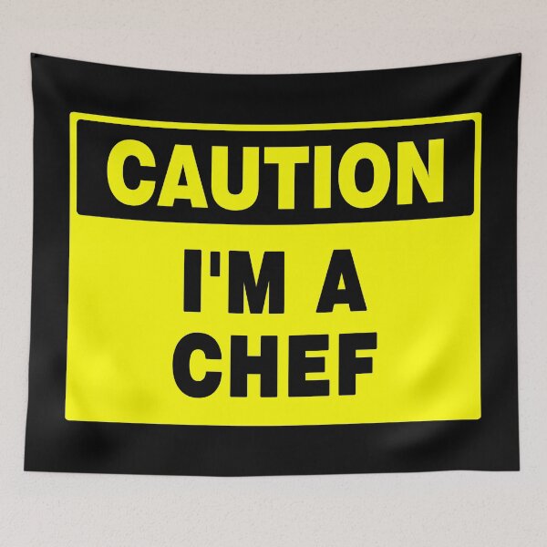 Item preview, Caution I'm A Chef designed and sold by AASparksDesigns.