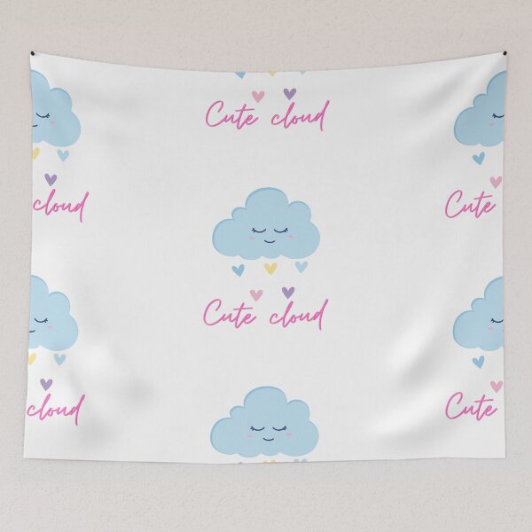 Item preview, Cute Cloud 2 designed and sold by MerchQuiTue.