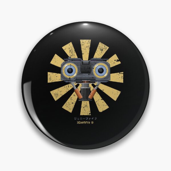 Item preview, Johnny 5 Retro Japanese Short Circuit designed and sold by JustKiddingKayo.