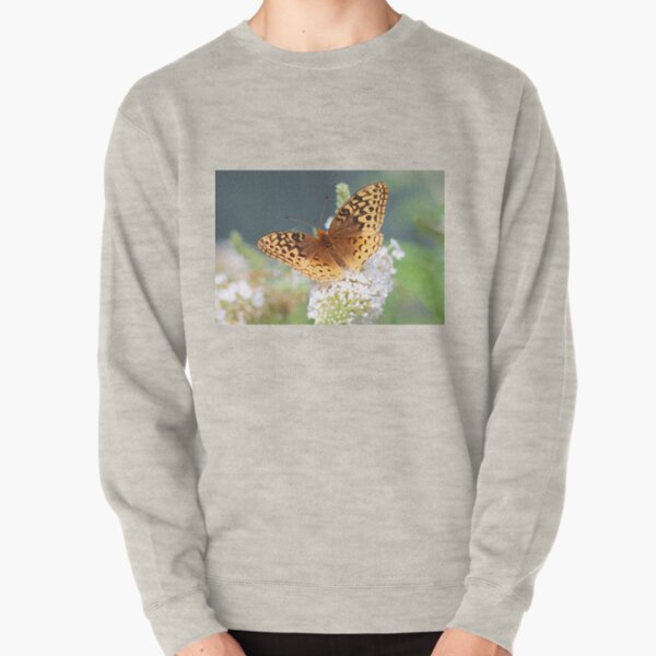 Great Spangled Fritillary Butterfly Pullover Sweatshirt