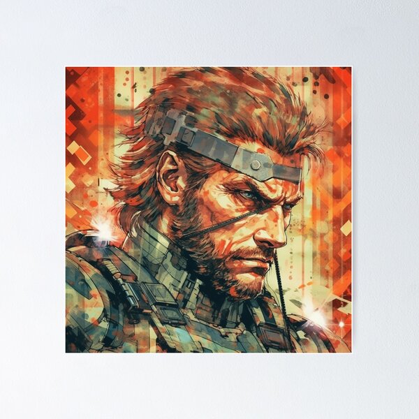 Item preview, Metal Gear Solid Poster designed and sold by kyleklinee.