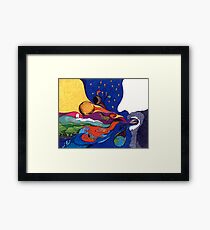 "And God Said..." Framed Print