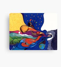 "And God Said..." Canvas Print