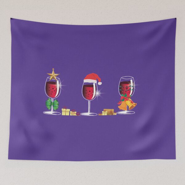 Item preview, Santa Hat Christmas Wine Glasses Xmas Drinking 	 	 	 designed and sold by hnlowvlih41.