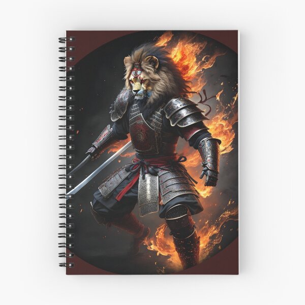 Item preview, Lion Samurai Warrior designed and sold by markyartshop.