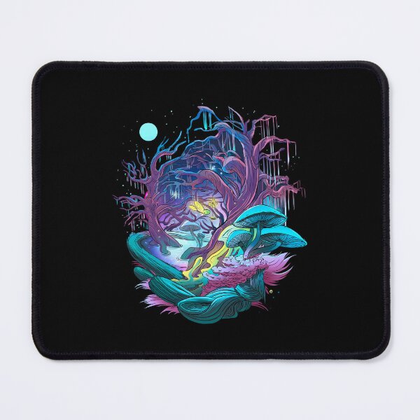 Item preview, Mushrooms Moon Night designed and sold by DerSenat.