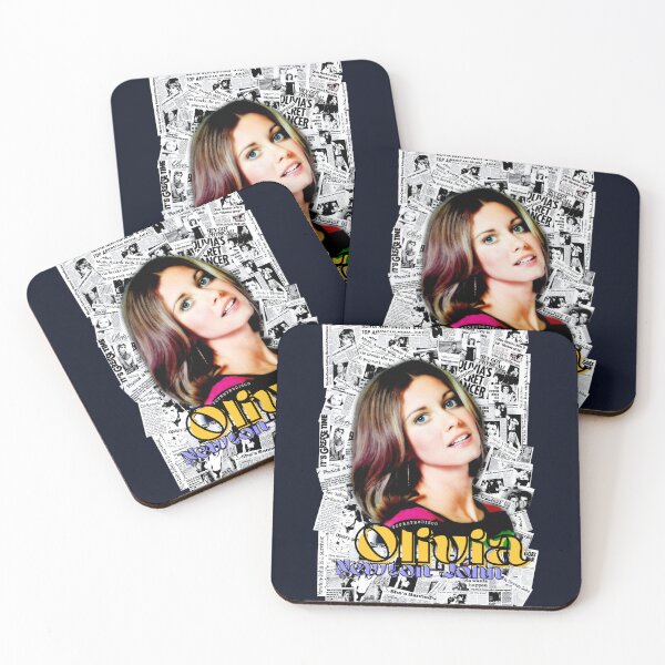 Item preview, Olivia Newton-John - 70s Icon - Newspapaer heaadlines Designed by PopRetroDisco designed and sold by popretrodisco.