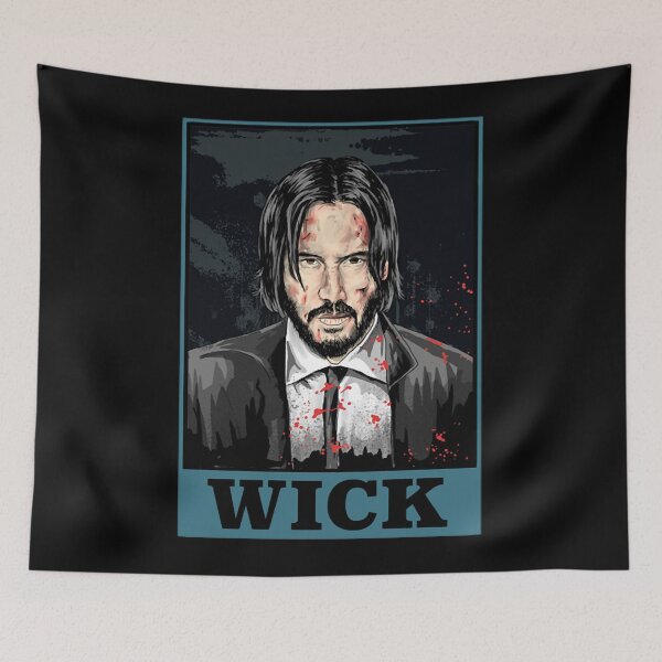 Item preview, JOHN WICK fan art designed and sold by ArtClothesNosed.