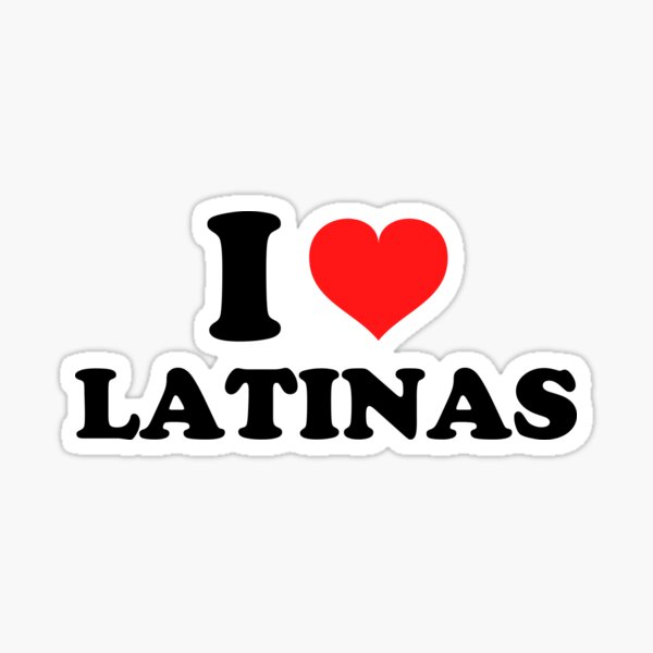 Item preview, I Love Latinas designed and sold by The Little Wood Cottage.