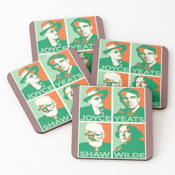Item preview, Joyce, Yeats, Shaw, Wilde designed and sold by McdonaldYaxley.