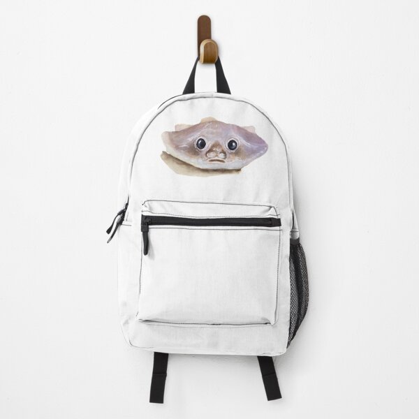 Item preview, Deep Sea Batfish watercolour painting designed and sold by Funsize-Art.