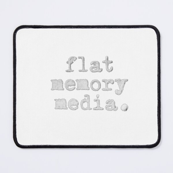 Item preview, Flat Memory Media (white) designed and sold by M.K. Mousanz.