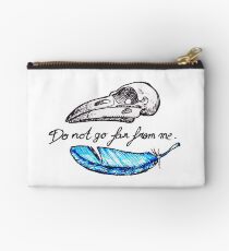 Do not go far from me. Zipper Pouch