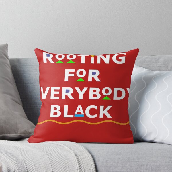Item preview, I&39;m Rooting For Everybody Black T-Shirt designed and sold by SuePFields.