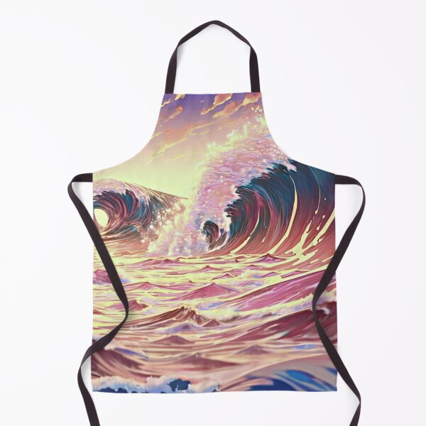 Item preview, Huge Surfing Sea Waves | Painting | Artwork designed and sold by Vicky021.