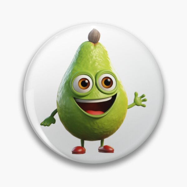 Item preview, Happy Cute Avocado designed and sold by enolachen.