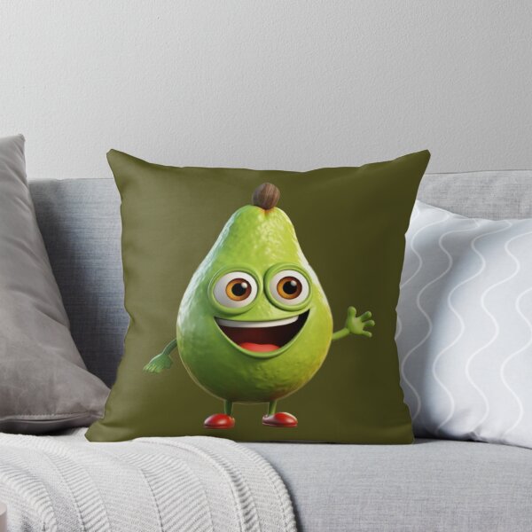 Item preview, Happy Cute Avocado designed and sold by enolachen.