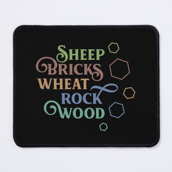 Item preview, Settlers Resources Minimalist Board Games designed and sold by pixeptional.