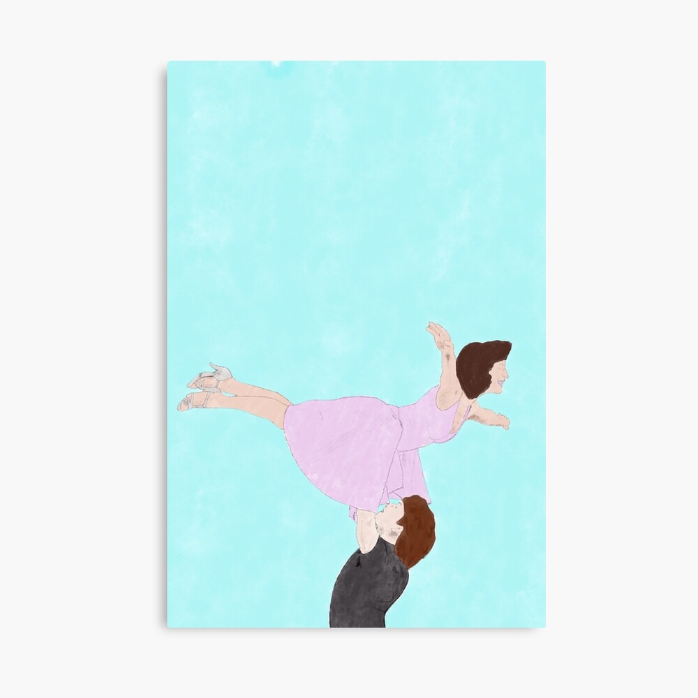Dirty Dancing Watercolor Poster By Tytybydesign Redbubble