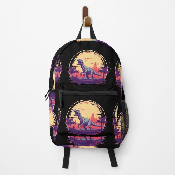 Item preview, Vintage Velociraptor Retro Design - Unique Dinosaur  designed and sold by PaperCrazed.