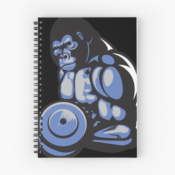 Item preview, Gorilla Lifting Weight | Gym Workout  designed and sold by Vector-Artist.