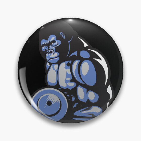 Item preview, Gorilla Lifting Weight | Gym Workout  designed and sold by Vector-Artist.
