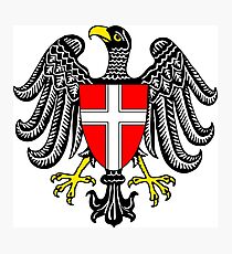 Coat of Arms of Vienna, Austria Photographic Print