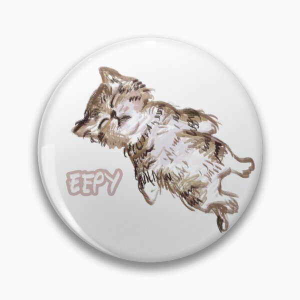 Item preview, eepy cat designed and sold by Lkhafel.