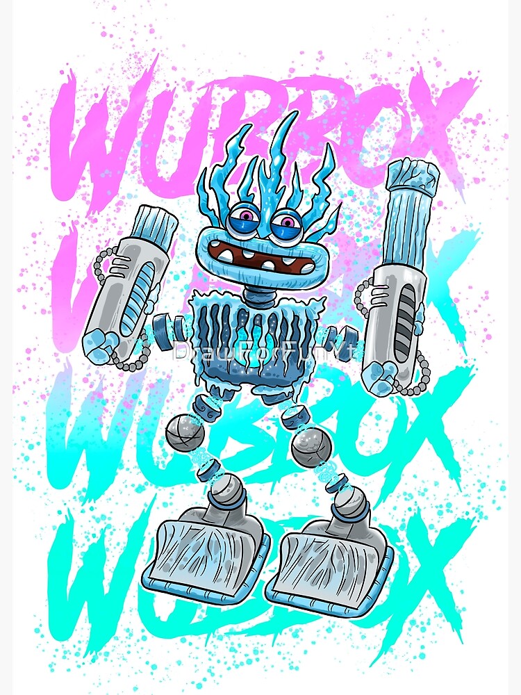 Kids Art Work My Singing Monsters Rare Wubbox Poster for Sale by