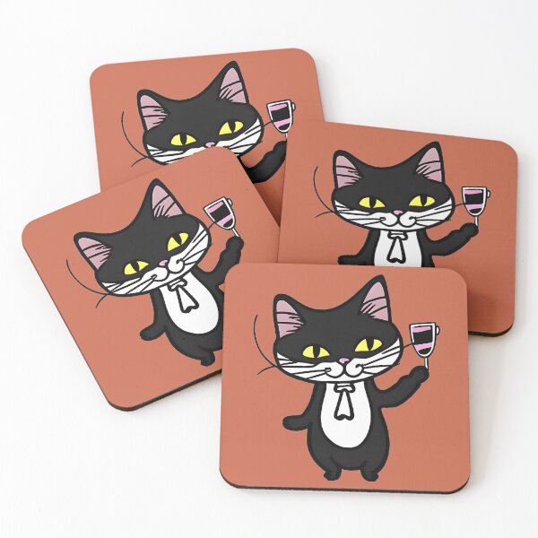 Item preview, SophistiCat - Celebration Cat designed and sold by Vik-Ink.