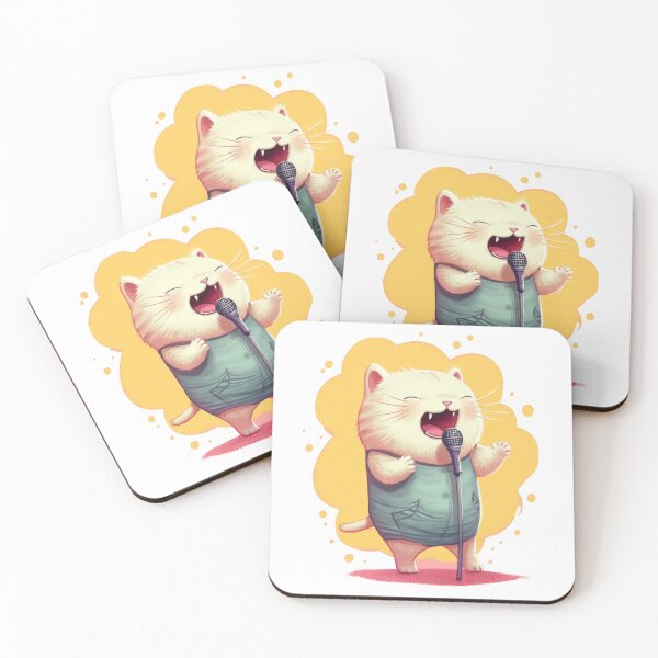 Item preview, The cat loves to sing 2 designed and sold by LynnePham.