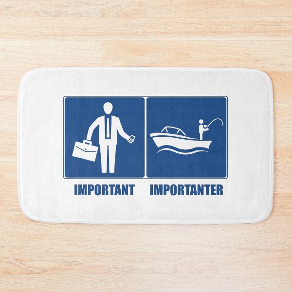 Item preview, Work Is Important, Fishing Is Importanter designed and sold by Esskay Designs.
