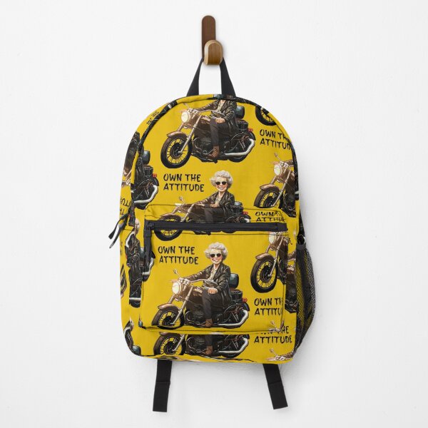 Item preview, Gorgeous Granny Biker - Own The Attitude designed and sold by JHANL.