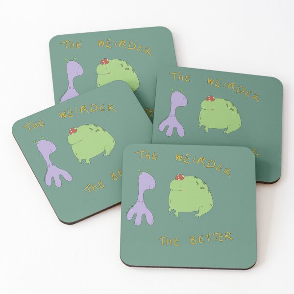 Item preview, toad and alien designed and sold by honeygouda.