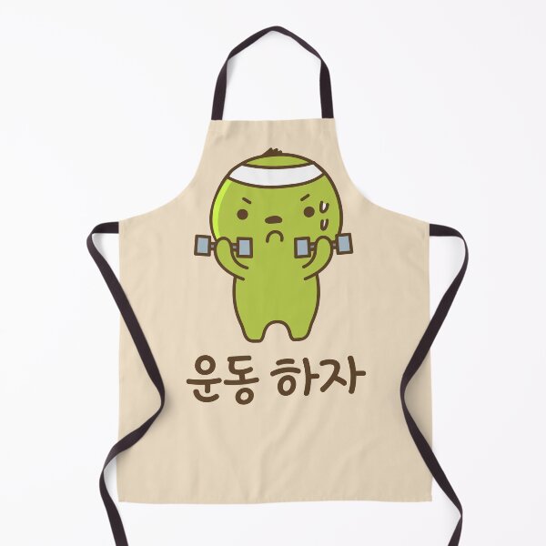 Item preview, Let's workout in korean (undong haja 운동하자) designed and sold by Kimchi-style-.