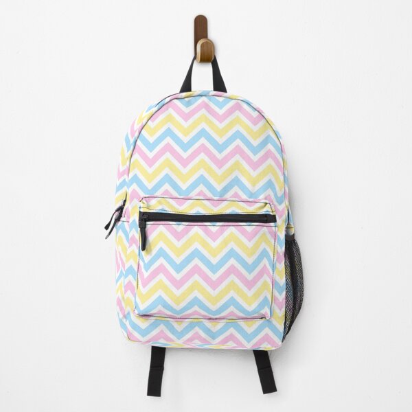 Item preview, Chevron Pattern. Pastel Pink Blue Yellow color designed and sold by Aetherier.