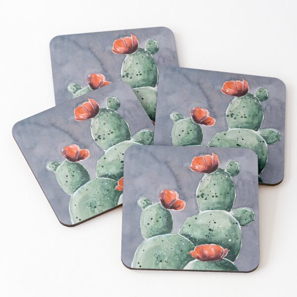 Item preview, Summer Cactus - Watercolor Painting designed and sold by Pattokarts.