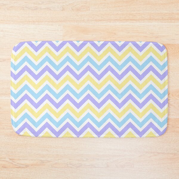 Item preview, Chevron Pattern. Pastel Purple Blue Yellow color designed and sold by Aetherier.