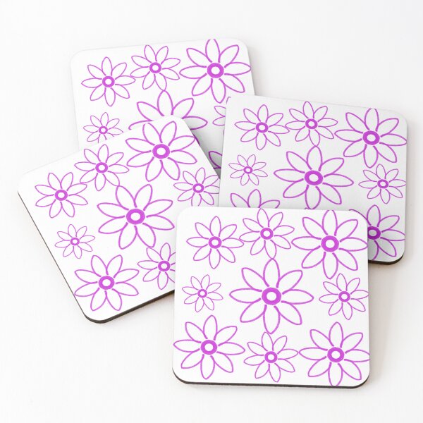 Item preview, Pink Flowers Hand Drawn designed and sold by Victoria Rose.