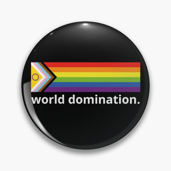 Item preview, WORLD DOMINATION. designed and sold by Furia LGBTQ+ Accessories.