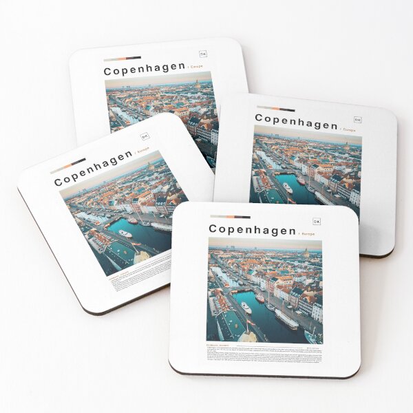 Item preview,  Copenhagen poster landscape designed and sold by paulrommer.