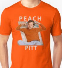 Pfirsich Christus Slim Fit T-Shirt