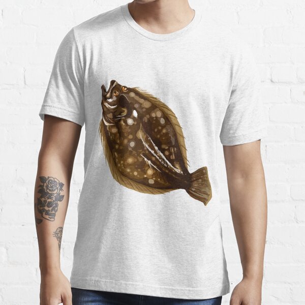  Summer Flounder Fishing T-Shirt : Clothing, Shoes