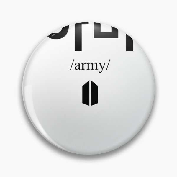 Item preview, army in Korean and logo  designed and sold by BernadetteMarth.