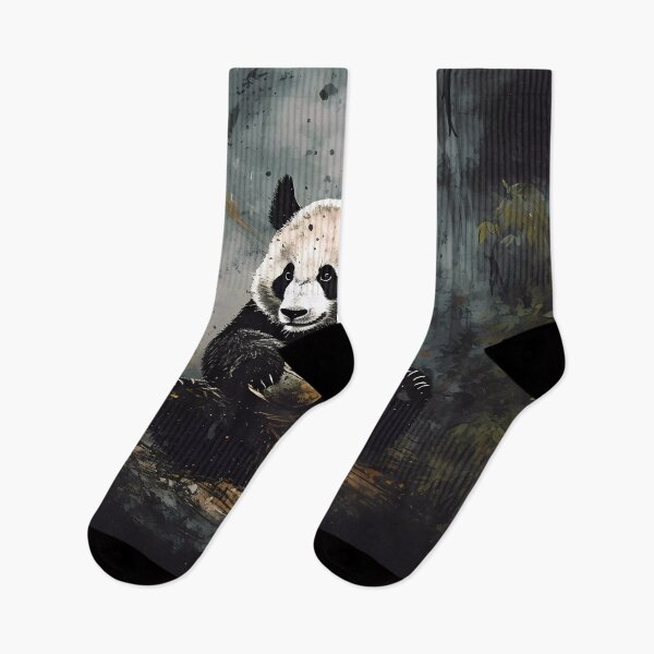 Item preview, Panda Asking for More Bamboo in Its Bowl designed and sold by SingularityGeek.